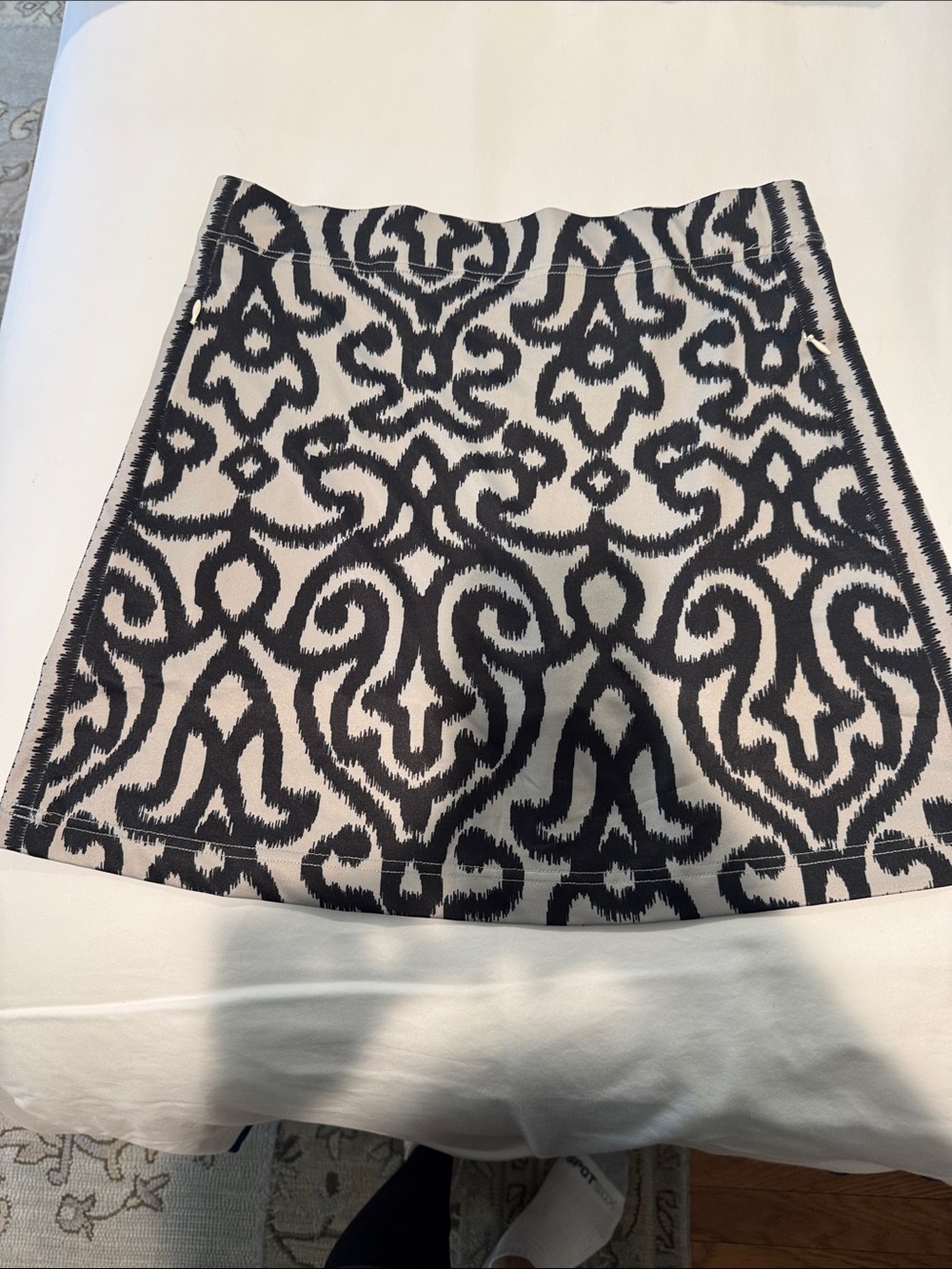 Gretchen Scott Designs Black and White Mini Skort